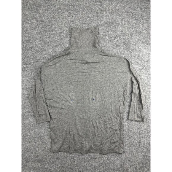 Kit and Ace Turtleneck Sweater Womens 4 Gray Lightweight Long Sleeve Modal Blend - Picture 1 of 6